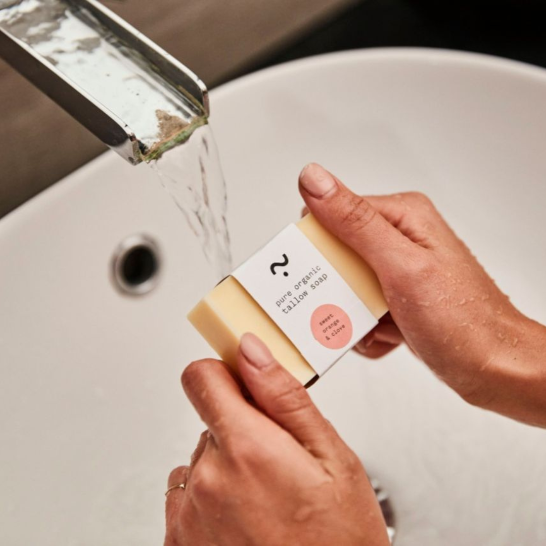 غسول الوجه اللطيف والنقي والقوي: صابون عضوي